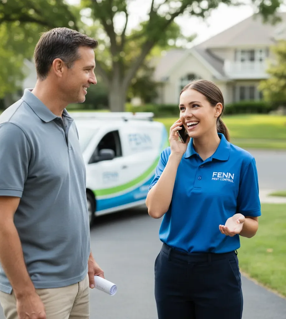 Fenn Pest Control customer support in Dike